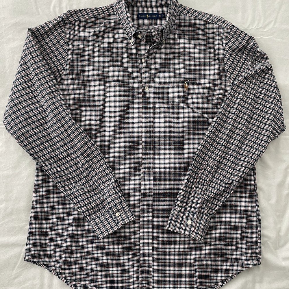 Ralph Lauren Men's Oxford Plaid Shirt